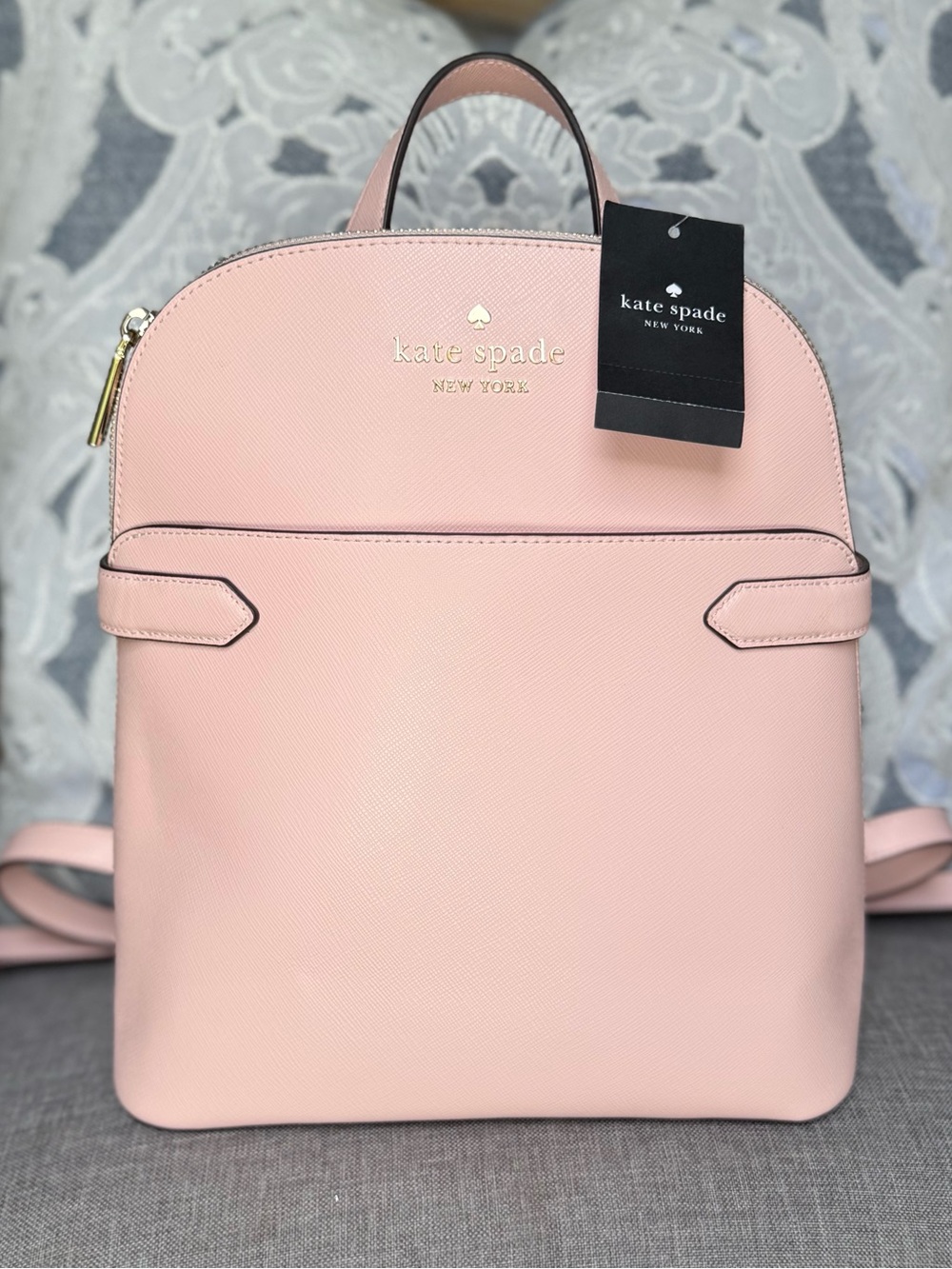 NWT Kate Spade Staci dome pink backpack $359